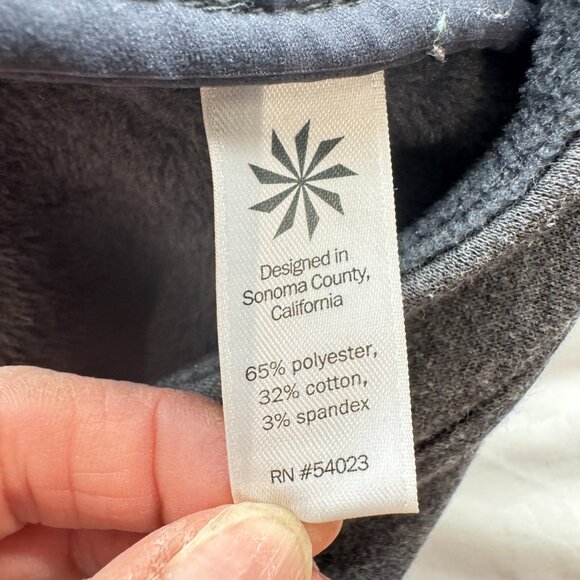 Athleta Easy Cozy Karma Jacket in Charcoal Heather - Picture 7 of 8